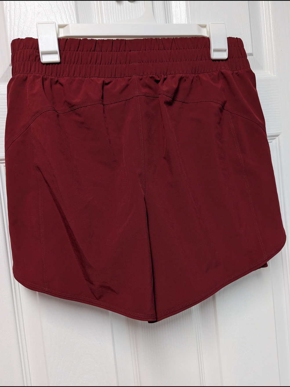 Avia Wine Athletic Shorts with Elastic Waist - Picture 4 of 6